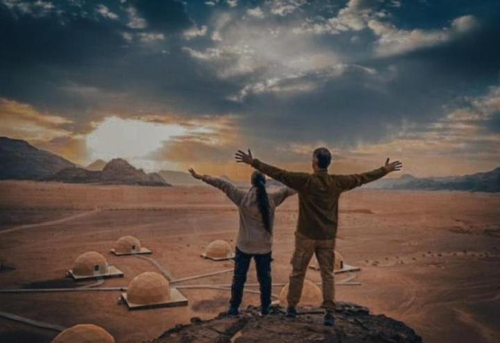 Wadi Rum Camp Stars & Jeep Tour Eksteriør bilde